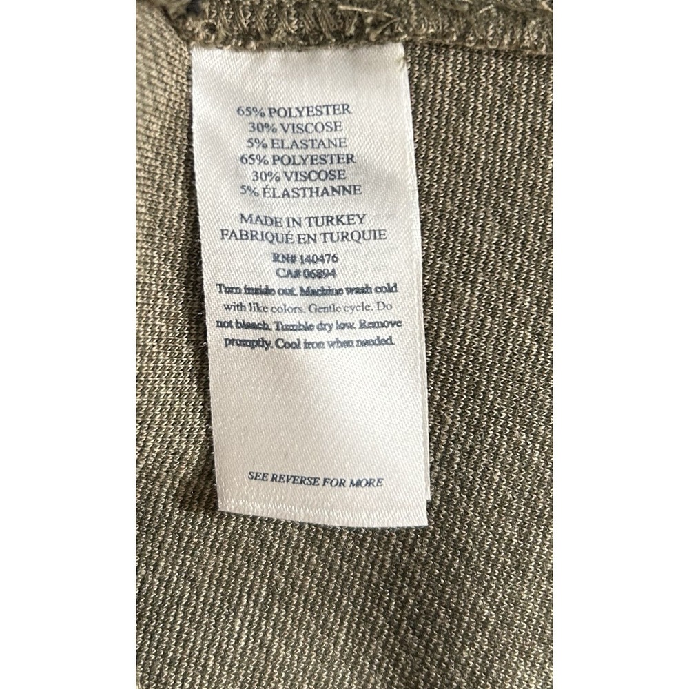 Faherty Dress Legend Sweater Dress Green Mini Minimalist Casual Size XS - Picture 5 of 5